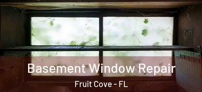  Basement Window Repair Fruit Cove - FL