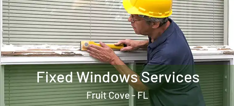  Fixed Windows Services Fruit Cove - FL
