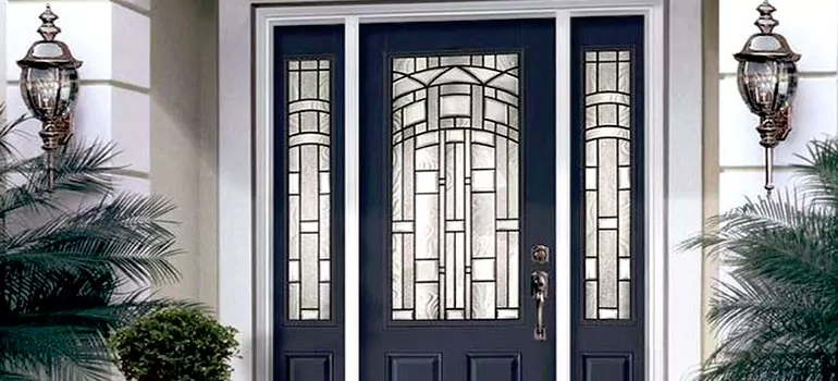 Stained Glass Door Panels in Fruit Cove, FL