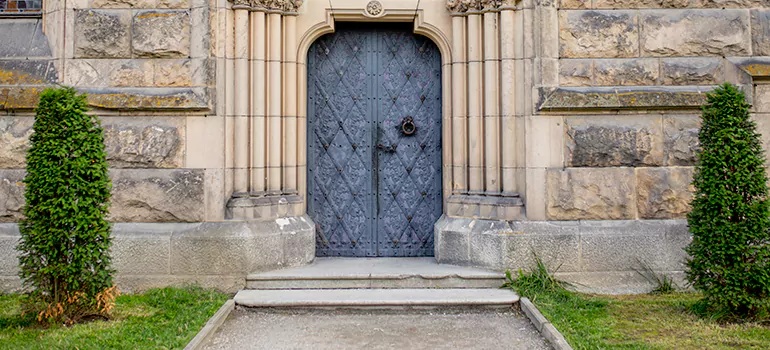 Traditional Double Front Doors in Fruit Cove, FL