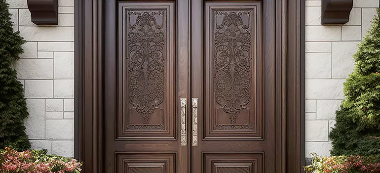 Double Front Doors in Fruit Cove, FL