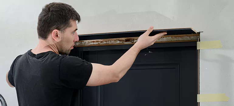 Wood Door Hole Repair in Fruit Cove, FL