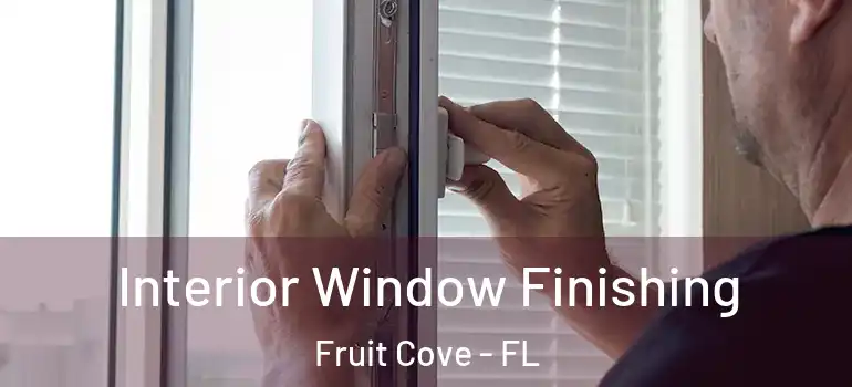  Interior Window Finishing Fruit Cove - FL