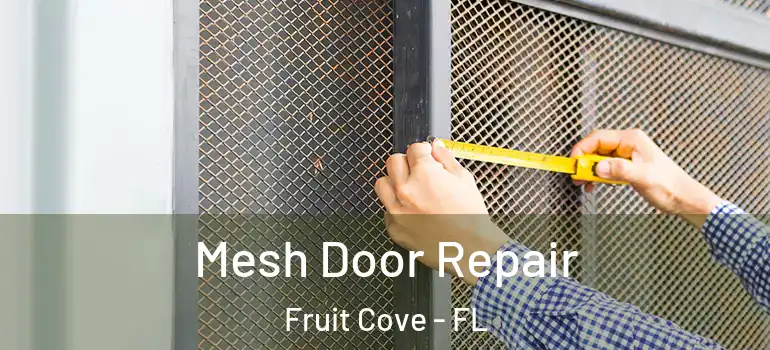  Mesh Door Repair Fruit Cove - FL