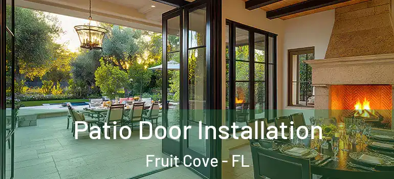  Patio Door Installation Fruit Cove - FL