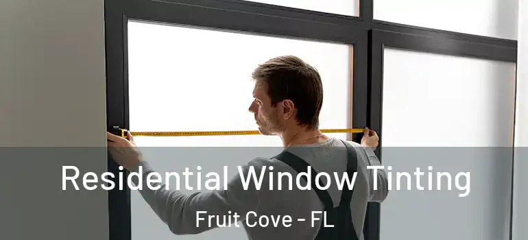  Residential Window Tinting Fruit Cove - FL