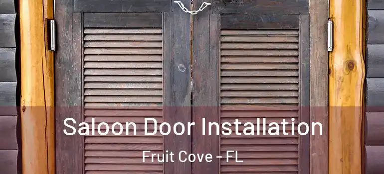  Saloon Door Installation Fruit Cove - FL
