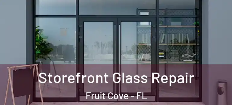  Storefront Glass Repair Fruit Cove - FL
