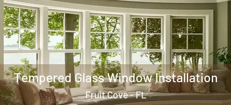  Tempered Glass Window Installation Fruit Cove - FL
