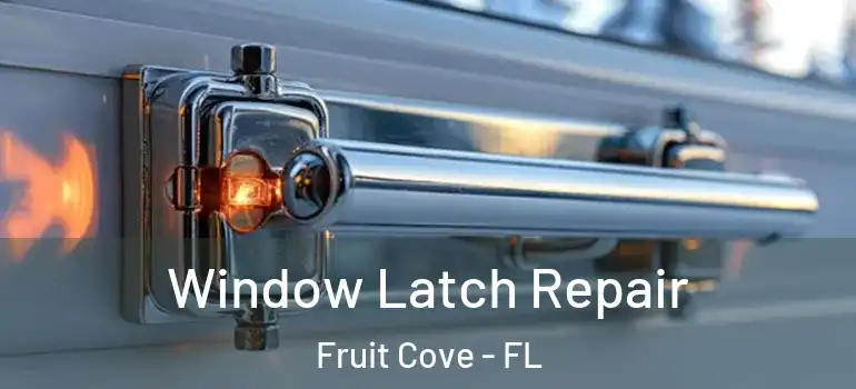  Window Latch Repair Fruit Cove - FL