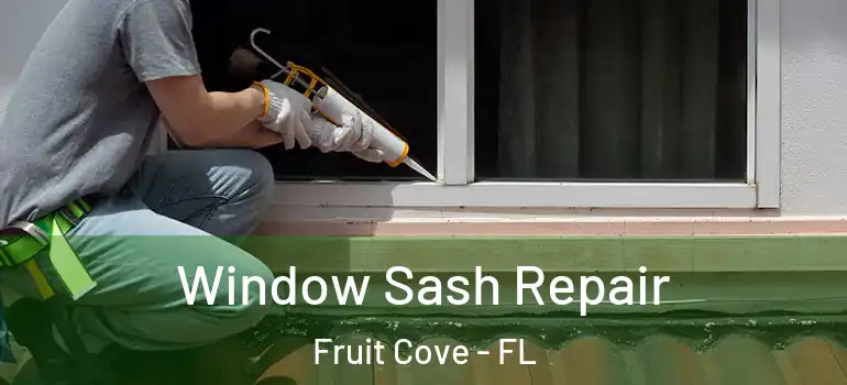  Window Sash Repair Fruit Cove - FL