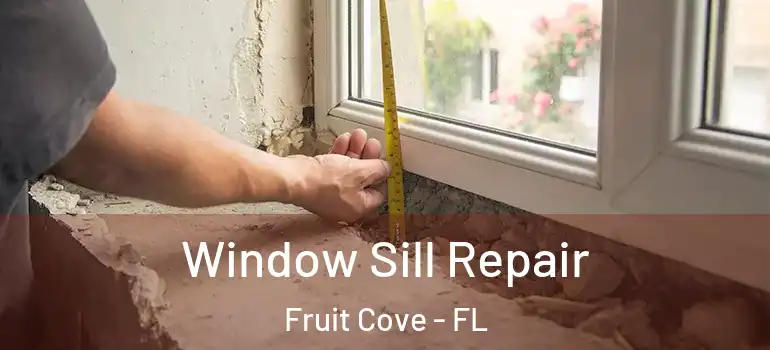  Window Sill Repair Fruit Cove - FL